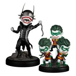 Beast Kingdom Toys DC Comics Mini Egg Attack 2-pack Figuur Dark Nights: Metal The Batman Who Laughs & Robin Minions 8 Cm