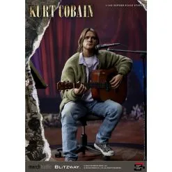 Blitzway Kurt Cobain Superb Schaal 1/4 Unplugged 37cm -Goedkope Action figures winkel blitzway bw ss 21501 kurt cobain superb schaal 1 4 unplugged 37cm 2