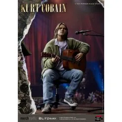 Blitzway Kurt Cobain Superb Schaal 1/4 Unplugged 37cm