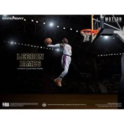 Enterbay NBA Collection Figuur Motion Masterpiece 1/9 LeBron James (LA Lakers) 23 Cm -Goedkope Action figures winkel enterbay enbamm 1210 nba collection figuur motion masterpiece 1 9 lebr 3