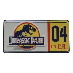 FANATTIK Jurassic Park Replica 1/1 Dennis Nedry Kentekenplaat