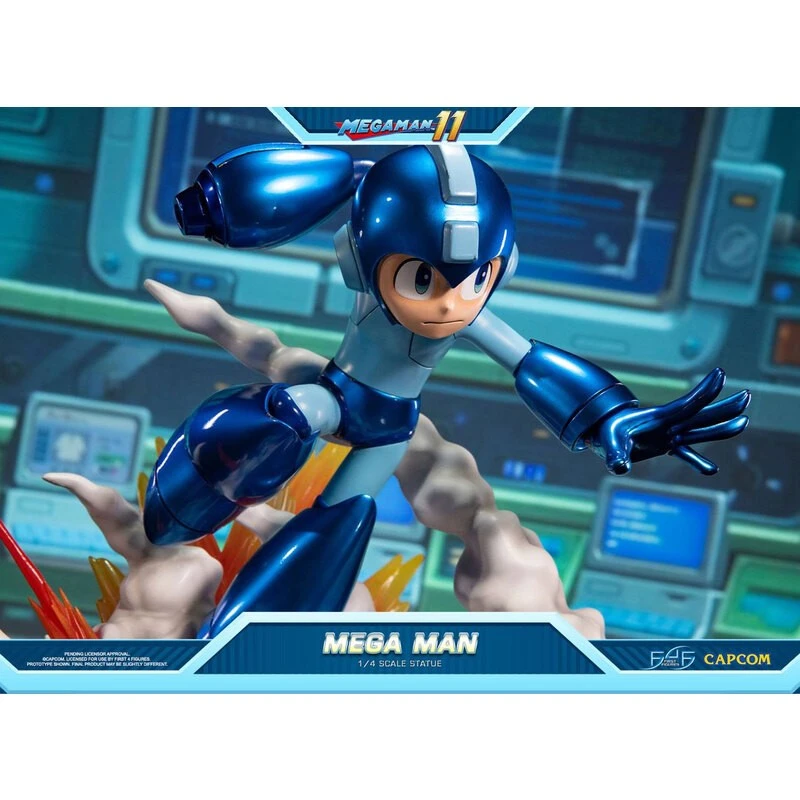 First 4 Figures Mega Man 11 Beeldje 1/4 Mega Man 42 Cm 13 First 4 Figures Mega Man 11 Beeldje 1/4 Mega Man 42 Cm - Afbeelding 11