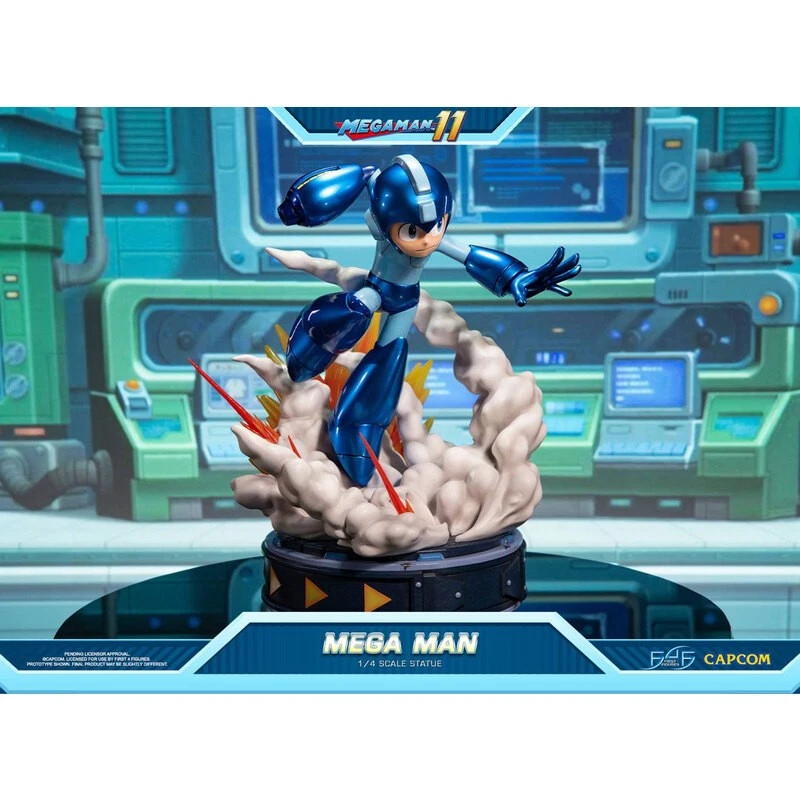 First 4 Figures Mega Man 11 Beeldje 1/4 Mega Man 42 Cm 5 First 4 Figures Mega Man 11 Beeldje 1/4 Mega Man 42 Cm - Afbeelding 3