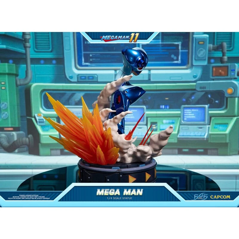 First 4 Figures Mega Man 11 Beeldje 1/4 Mega Man 42 Cm 7 First 4 Figures Mega Man 11 Beeldje 1/4 Mega Man 42 Cm - Afbeelding 5
