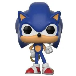 FUNKO Sonic The Hedgehog POP! Games Vinyl Figure Sonic (Ring) 9 Cm