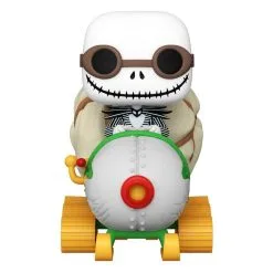 FUNKO Mr. Jack's Nightmare Before Christmas POP! Rides Vinyl Figuur Jack Met Bril En Sneeuwscooter 18 Cm