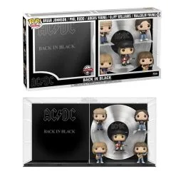 FUNKO AC / DC-pakket 5 POP! Albums Vinyl Achterkant In Zwart 9 Cm