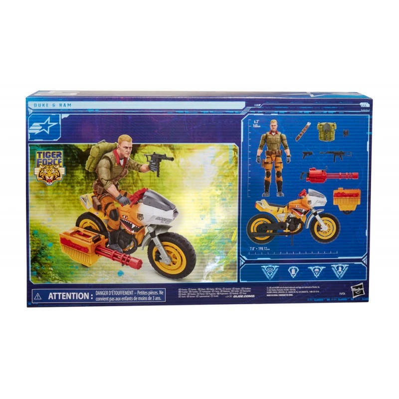 Hasbro GI Joe Classified Series Tiger Force 2022 Actiefiguur Met Duke & Ram Voertuig 15cm 11 Hasbro GI Joe Classified Series Tiger Force 2022 Actiefiguur Met Duke & Ram Voertuig 15cm - Afbeelding 9