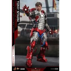 Hot Toys Iron Man 2 Action Figure Movie Masterpiece 1/6 Tony Stark (Mark V Suit Up Version) Deluxe 31 Cm -Goedkope Action figures winkel hot toys hot908411 iron man 2 action figure movie masterpiece 1 6 tony 3