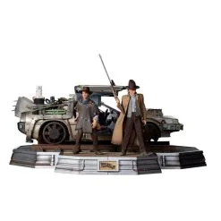 Iron Studios Back To The Future III Beeldjes 1/10 Art Scale Full Set Deluxe 57 Cm