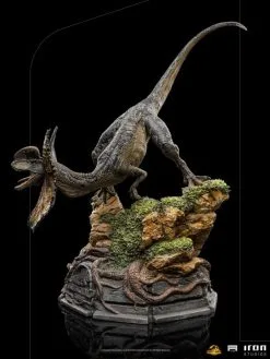 Iron Studios Jurassic World Le Monde D'après Beeldje 1/10 Art Scale Dilophosaurus 13 Cm -Goedkope Action figures winkel iron studios is95096 jurassic world le monde d apres beeldje 1 10 art 1 6