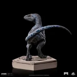 Iron Studios Jurassic World Icons Figuur Velociraptor B Blauw 7cm -Goedkope Action figures winkel iron studios is95205 jurassic world icons figuur velociraptor b blauw 1 2