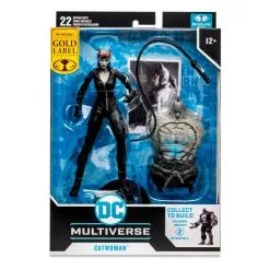 Voorkant -Goedkope Action figures winkel mcfarlane toys mcf15492 dc gaming figuur build a catwoman gold label 1 1