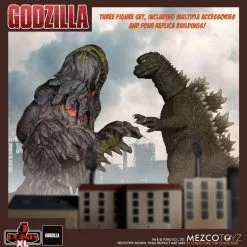 Mezco Toys Godzilla Vs. Hedora Figuren 5 Punten XL Deluxe Box Set -Goedkope Action figures winkel mezco toys mez17094 godzilla vs hedora figuren 5 punten xl deluxe box 1