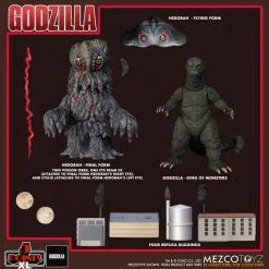 Mezco Toys Godzilla Vs. Hedora Figuren 5 Punten XL Deluxe Box Set -Goedkope Action figures winkel mezco toys mez17094 godzilla vs hedora figuren 5 punten xl deluxe box 13