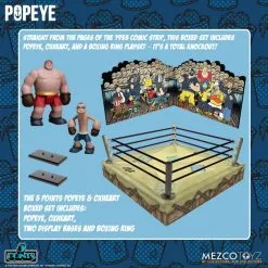 Mezco Toys Popeye Figuren 5 Punten Deluxe Set Popeye & Oxheart 9 Cm -Goedkope Action figures winkel mezco toys mez18095 popeye figuren 5 punten deluxe set popeye oxhear 2