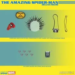 Mezco Toys Marvel Universe 1/12 Figuur The Amazing Spider-Man - Deluxe Edition 16 Cm -Goedkope Action figures winkel mezco toys mez76295 marvel universe 1 12 figuur the amazing spider man 18
