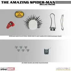 Mezco Toys Marvel Universe 1/12 Figuur The Amazing Spider-Man - Deluxe Edition 16 Cm -Goedkope Action figures winkel mezco toys mez76295 marvel universe 1 12 figuur the amazing spider man 19