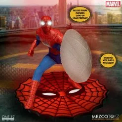 Mezco Toys Marvel Universe 1/12 Figuur The Amazing Spider-Man - Deluxe Edition 16 Cm -Goedkope Action figures winkel mezco toys mez76295 marvel universe 1 12 figuur the amazing spider man 7
