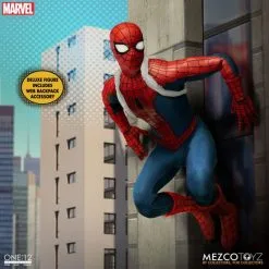 Mezco Toys Marvel Universe 1/12 Figuur The Amazing Spider-Man - Deluxe Edition 16 Cm -Goedkope Action figures winkel mezco toys mez76295 marvel universe 1 12 figuur the amazing spider man 8