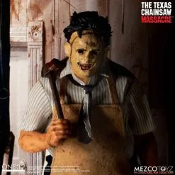 Mezco Toys The Texas Chainsaw Massacre 1/12 Figure Leatherface Deluxe Edition 17 Cm -Goedkope Action figures winkel mezco toys mez77525 the texas chainsaw massacre 1 12 figure leatherfac 3
