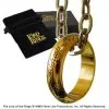 Noble Collection Lord Of The Rings Ring The One Ring (gold Plated) -Goedkope Action figures winkel noble collection nob0903 lord of the rings ring the one ring gold pla
