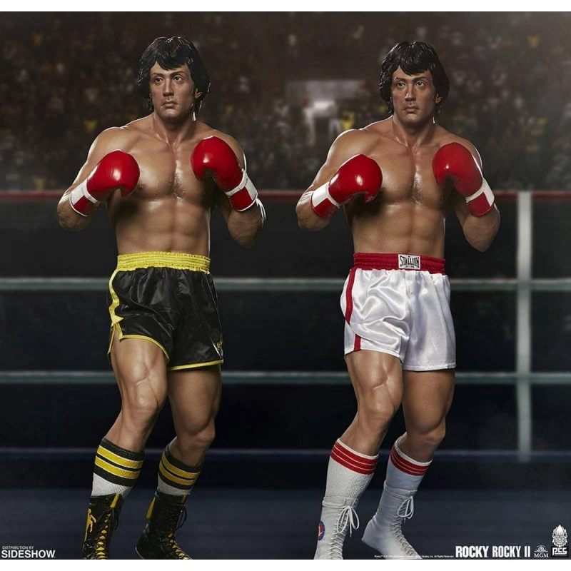 PCS Rocky Beeldjes 1/3 Italiaanse Hengst (The Rocky I & The Rocky II) 66 Cm 4 PCS Rocky Beeldjes 1/3 Italiaanse Hengst (The Rocky I & The Rocky II) 66 Cm - Afbeelding 2