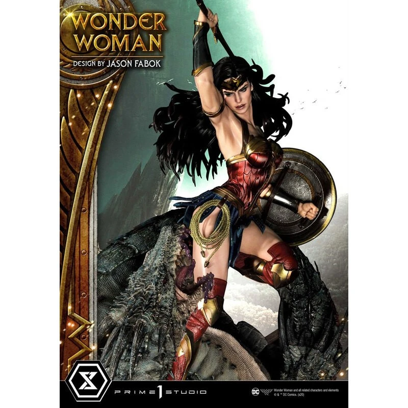 Prime 1 Studio Beeld Wonder Woman 1/3 Wonder Woman Vs. Hydra 81 Cm 4 Prime 1 Studio Beeld Wonder Woman 1/3 Wonder Woman Vs. Hydra 81 Cm - Afbeelding 2