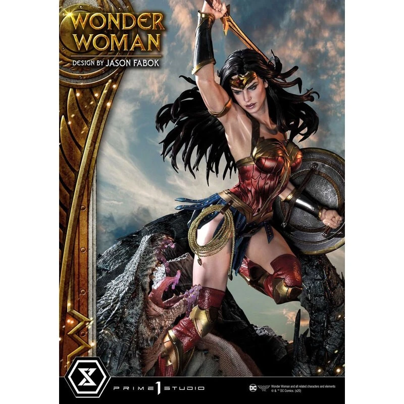 Prime 1 Studio Beeld Wonder Woman 1/3 Wonder Woman Vs. Hydra 81 Cm 6 Prime 1 Studio Beeld Wonder Woman 1/3 Wonder Woman Vs. Hydra 81 Cm - Afbeelding 4