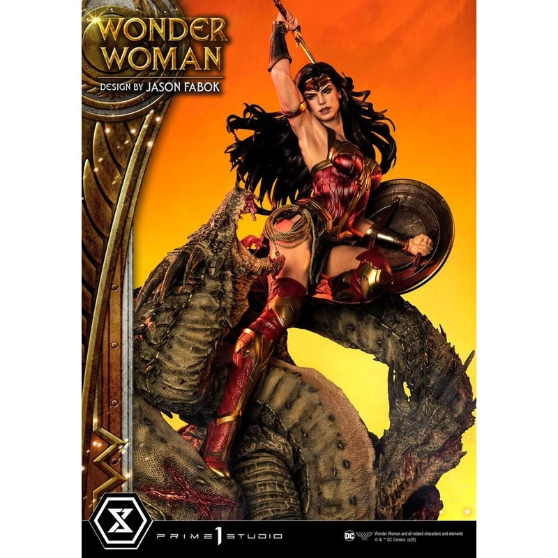 Prime 1 Studio Beeld Wonder Woman 1/3 Wonder Woman Vs. Hydra 81 Cm 3 Prime 1 Studio Beeld Wonder Woman 1/3 Wonder Woman Vs. Hydra 81 Cm