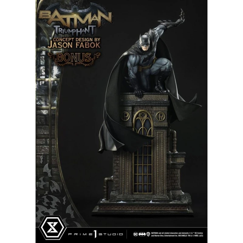 Prime 1 Studio DC Comics Beeldje Museum Masterline 1/3 Batman Triumphant (Concept Design Door Jason Fabok) Bonusversie 119 Cm 3 Prime 1 Studio DC Comics Beeldje Museum Masterline 1/3 Batman Triumphant (Concept Design Door Jason Fabok) Bonusversie 119 Cm