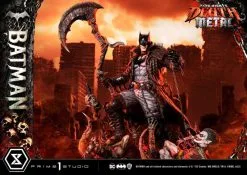 Prime 1 Studio Dark Knights: Metalen Beeldje 1/3 Death Metal Batman 105 Cm -Goedkope Action figures winkel prime 1 studio p1smmdcmt 09 dark knights metalen beeldje 1 3 death me 12