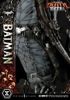 Prime 1 Studio Dark Knights: Metalen Beeldje 1/3 Death Metal Batman 105 Cm -Goedkope Action figures winkel prime 1 studio p1smmdcmt 09 dark knights metalen beeldje 1 3 death me 5