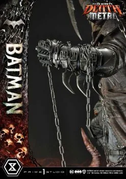 Prime 1 Studio Dark Knights: Metalen Beeldje 1/3 Death Metal Batman 105 Cm -Goedkope Action figures winkel prime 1 studio p1smmdcmt 09 dark knights metalen beeldje 1 3 death me 7