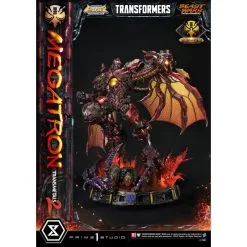 Prime 1 Studio Transformers Beast Wars Standbeeld 1/4 Premium Masterline Megatron Transmetal 2 Deluxe Bonusversie 74 Cm -Goedkope Action figures winkel prime 1 studio p1spmtfb 03dxs transformers beast wars standbeeld 1 4 p 3