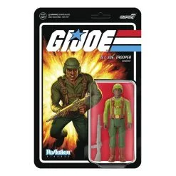 SUPER7 GI Joe Figuur ReAction Greenshirt (Bruin) 10 Cm -Goedkope Action figures winkel super7 sup7 re gijow1a gns 03 gi joe figuur reaction greenshirt bruin 2