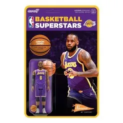 SUPER7 NBA Wave 3 LeBron James (Lakers) Reactiefiguur [Paars Statement] 10cm -Goedkope Action figures winkel super7 sup7 re nba3lal lja nba wave 3 lebron james lakers reactiefig 4