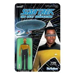 SUPER7 Star Trek: The Next Generation ReAction Figure Wave 2 Lt. Commander La Forge 10 Cm -Goedkope Action figures winkel super7 sup7 re trekw02 geo 01 star trek the next generation reaction 1 4