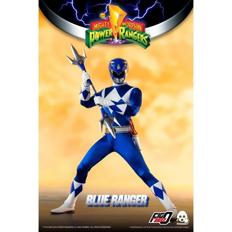 ThreeZero Mighty Morphin Power Rangers Beeld FigZero 1/6 Blue Ranger 30 Cm 3 ThreeZero Mighty Morphin Power Rangers Beeld FigZero 1/6 Blue Ranger 30 Cm