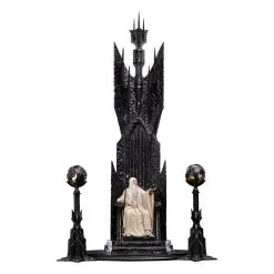 Weta Collectibles The Lord Of The Rings Beeldje 1/6 Saruman De Witte Op Troon 110 Cm