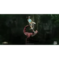 Weta Collectibles Tomb Raider Mini Epics Lara Croft & Raptor Figuur 24 Cm -Goedkope Action figures winkel weta collectibles weta885003937 tomb raider mini epics lara croft ra 4