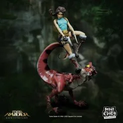 Weta Collectibles Tomb Raider Mini Epics Lara Croft & Raptor Figuur 24 Cm -Goedkope Action figures winkel weta collectibles weta885003937 tomb raider mini epics lara croft ra 5