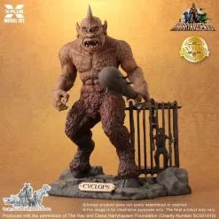 X-Plus The Seventh Voyage Of Sinbad Action Figure Model Kit 1/8 Ray Harryhausens Cyclops 23 Cm